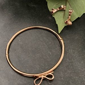 Kate Spade earring and bracelet set